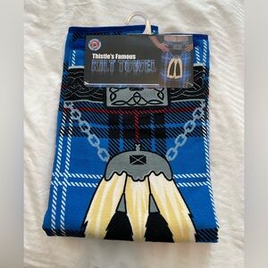 Thistle’s Famous Kilt Towel NWT